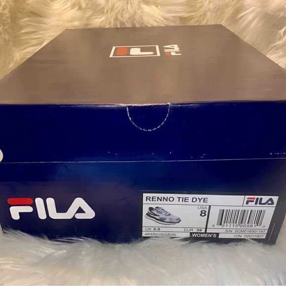 Fila Renno Tie Dye Women's Shoes, 5CM01650-147, (New in Box) Size 8/39EU - Picture 9 of 9